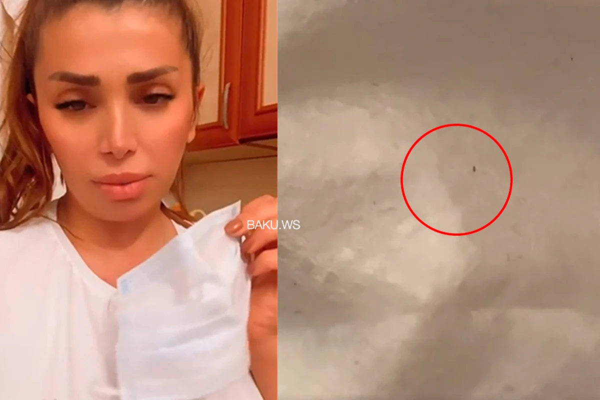 В Азербайджане в медицинских масках обнаружены черви? - ВИДЕО