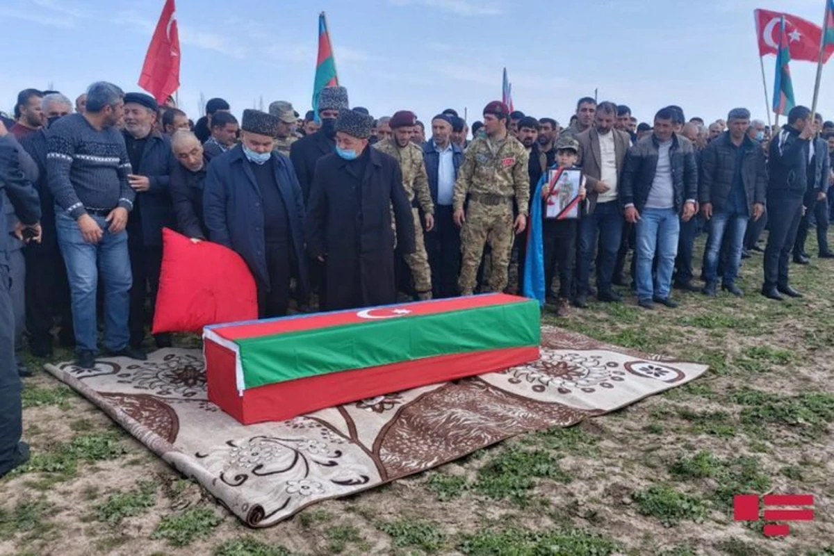 Похоронен прапорщик азербайджанской армии
