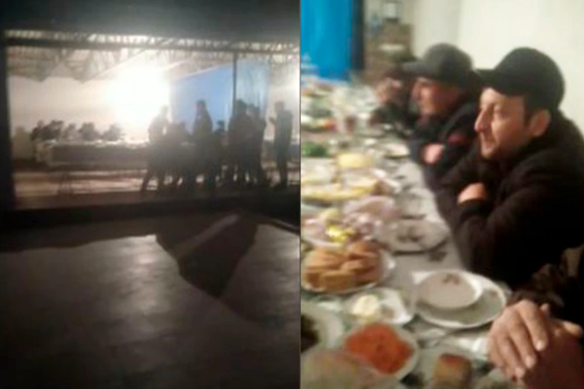 Evdə məclis təşkil edənlər məsuliyyətə cəlb olunub - FOTO