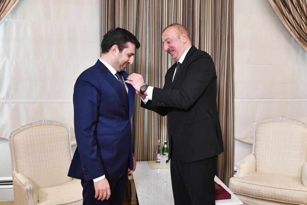 Prezident İlham Əliyev Selçuk Bayraktarı qəbul edib - VİDEO Prezident İlham Əliyev Selçuk Bayraktarı qəbul edib - VİDEO