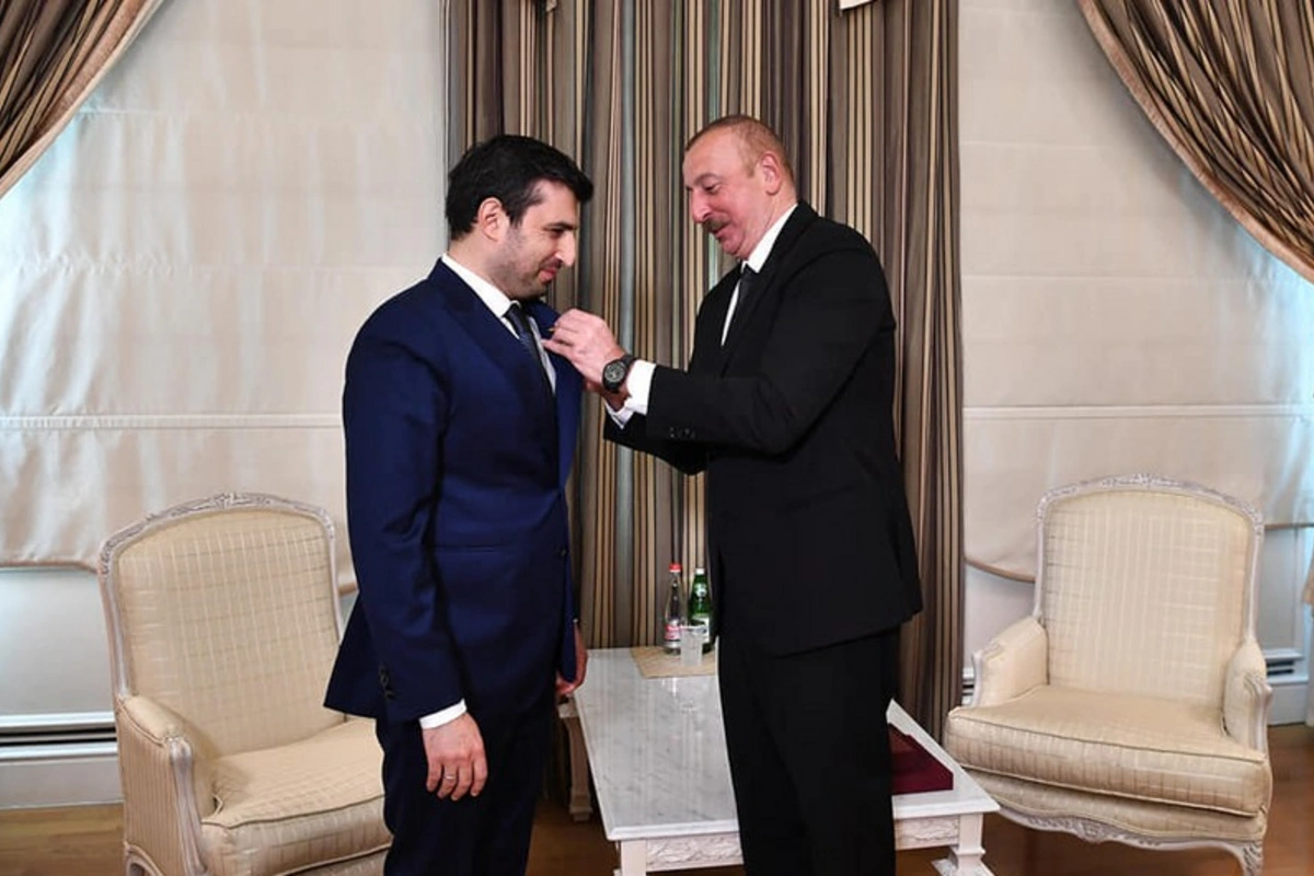 Selçuk Bayraktar Qarabağ ordeni ilə təltif edilib - FOTO