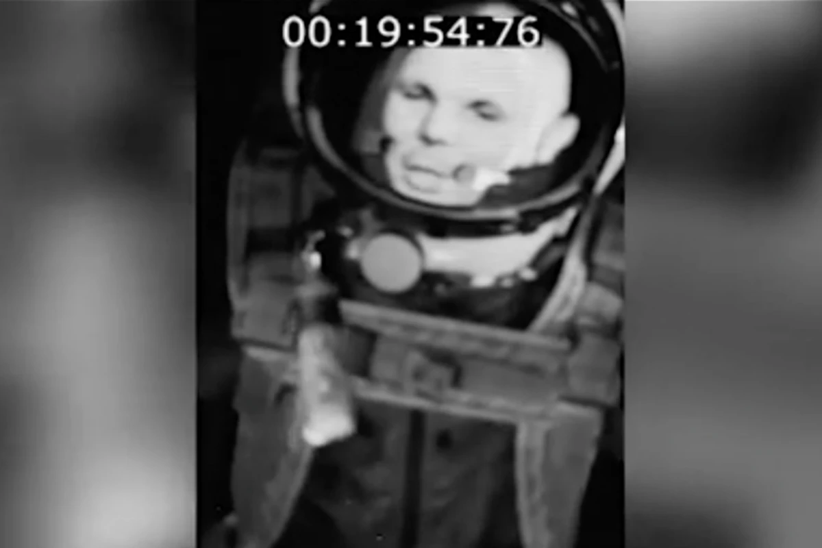 Обнаружена считавшаяся утерянной видеозапись полета Гагарина в космос - ВИДЕО