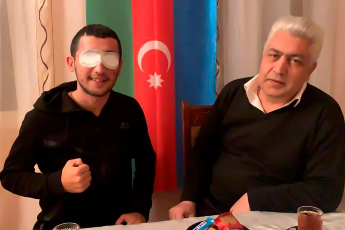 Hər iki gözünü itirən qazinin atası vəfat etdi