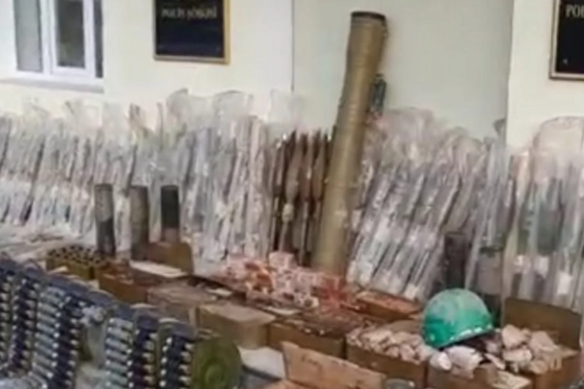 В Губадлы обнаружены боеприпасы - ВИДЕО В Губадлы обнаружены боеприпасы - ВИДЕО