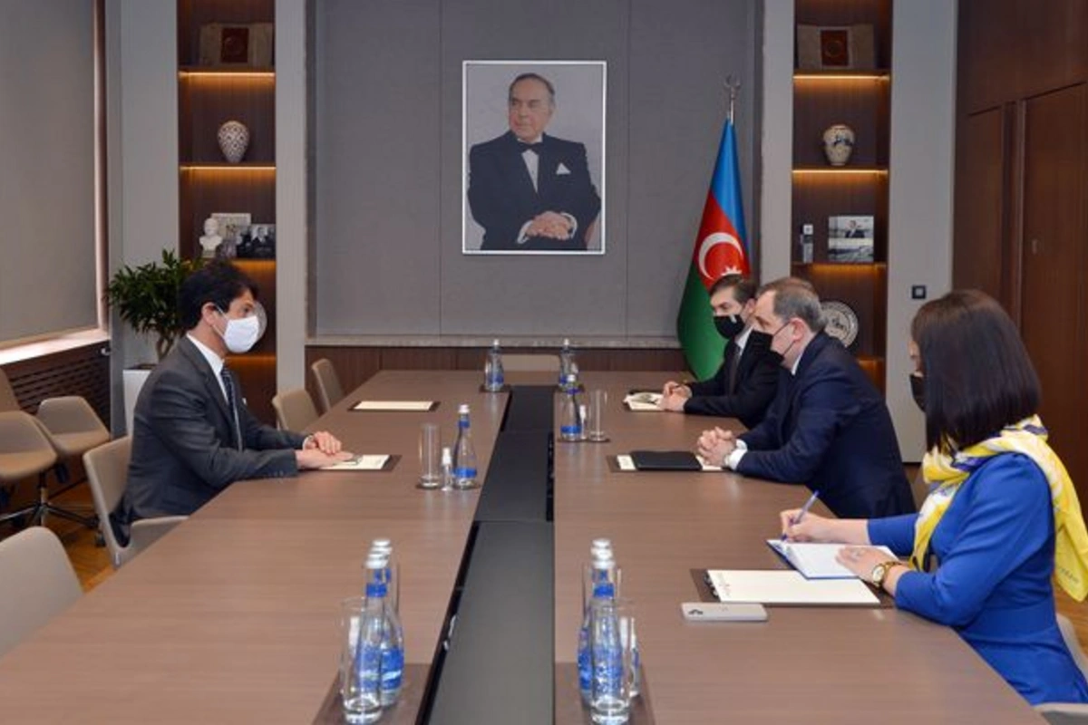 Ceyhun Bayramov İtaliya səfirini qəbul edib