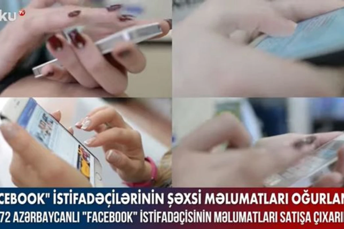 100 minə yaxın azərbaycanlının “Facebook” məlumatları satışa çıxarılıb – VİDEO