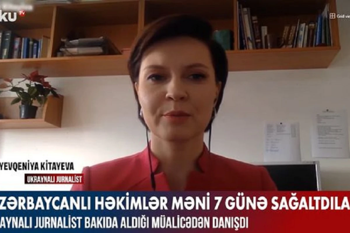 Ukraynalı jurnalist: “Azərbaycanlı həkimlər məni 7 günə sağaltdılar” - VİDEO
