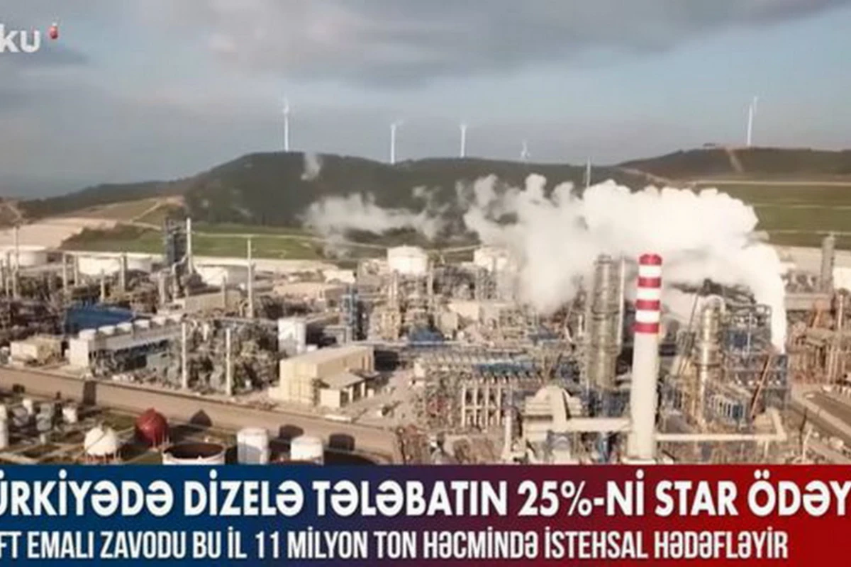 STAR удовлетворяет 25% спроса на дизельное топливо в Турции - ВИДЕО