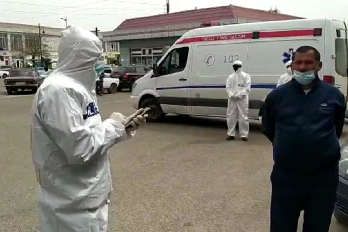Ərzaq mağazasında koronavirus xəstəsi tutuldu Ərzaq mağazasında koronavirus xəstəsi tutuldu