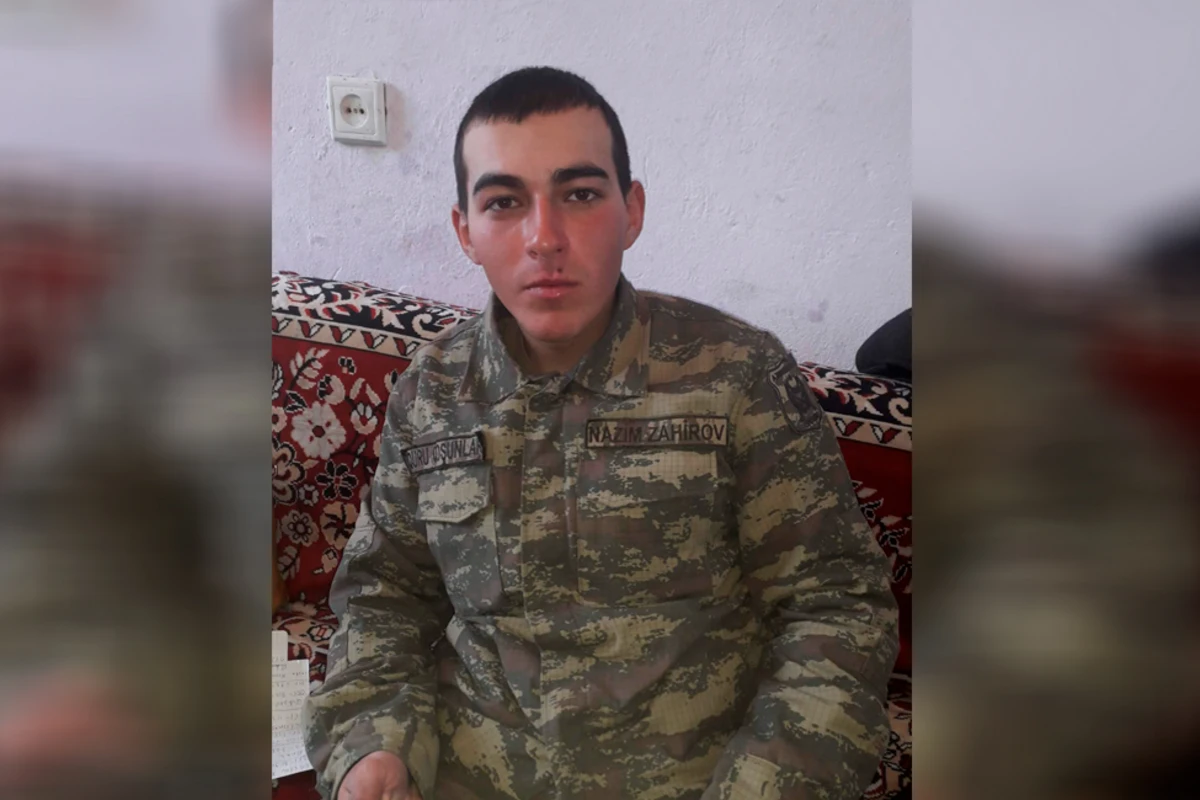 44 günlük Vətən Müharibəsinin daha bir qəhrəman şəhidi - Nazim Zahirov - FOTO