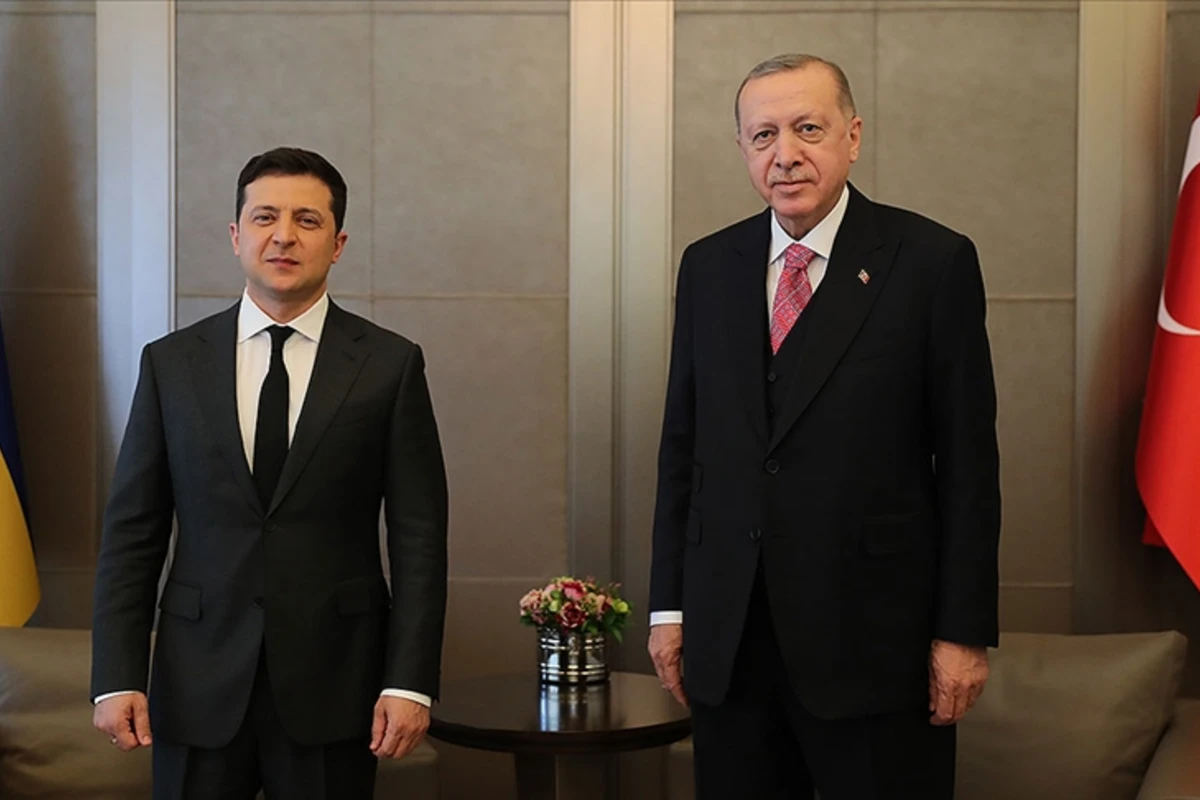 Ərdoğan və Zelenski görüşdü