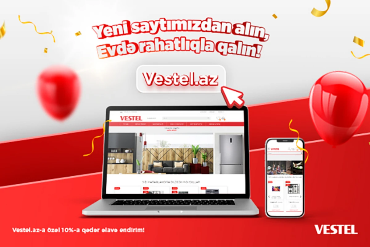 VESTEL Azərbaycandan qazandıran yenilik! VESTEL Azərbaycandan qazandıran yenilik!