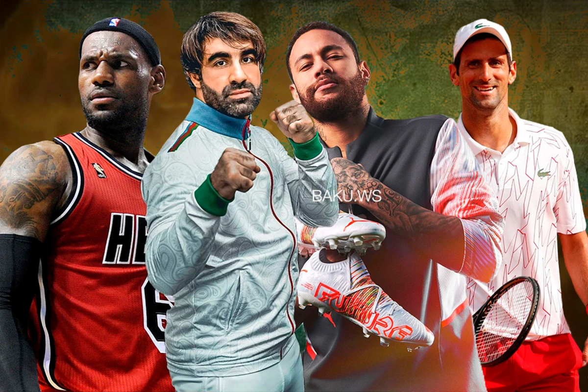 Rafael Ağayev Neymar, Lebron Ceyms və Cokoviçlə bir sırada - SİYAHI