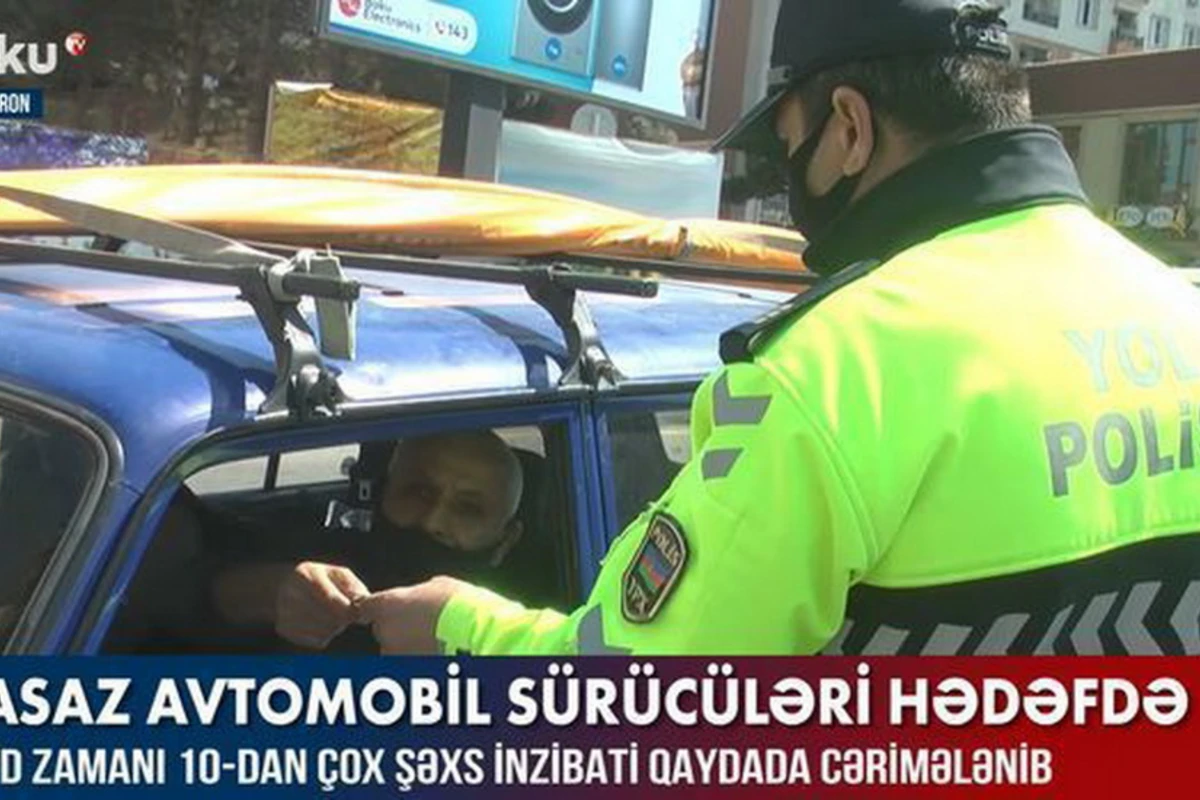 Дорожная полиция провела в Хырдалане рейд - ВИДЕО