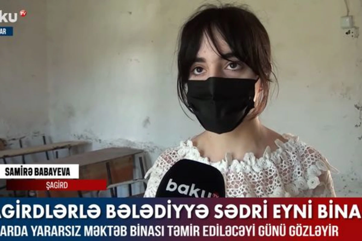Şagirdlərə təhsil əvəzinə qorxu verən məktəb - VİDEO Şagirdlərə təhsil əvəzinə qorxu verən məktəb - VİDEO