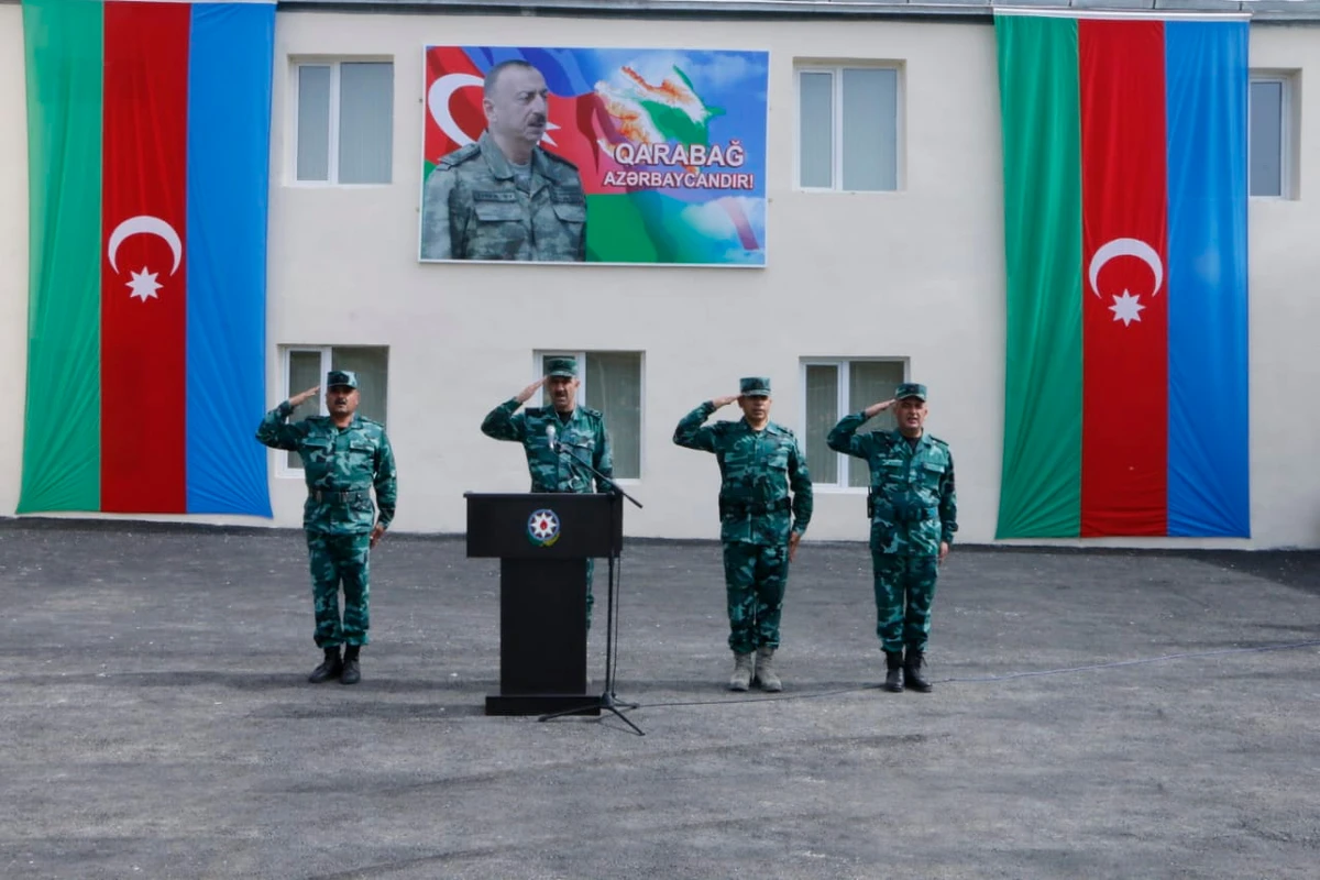Ermənistanla sərhəddə daha bir hərbi hissə yaradılıb - FOTO