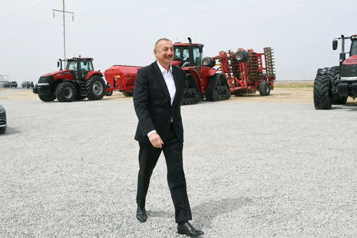 В Гаджигабуле состоялась презентация агропарка ООО Aqro Dairy - ФОТО