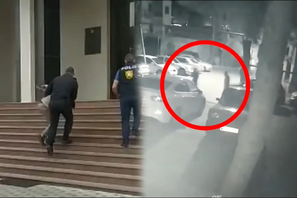 Bakıda evə basqın anı - qadını yataq otağına aparanda... - VİDEO