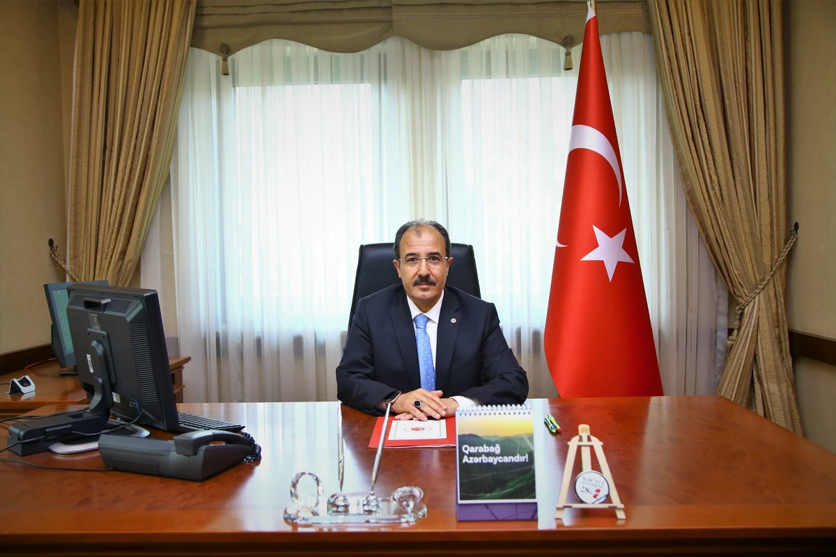 Türkiyənin səfiri vəzifəsinin içrasına başladı - FOTO