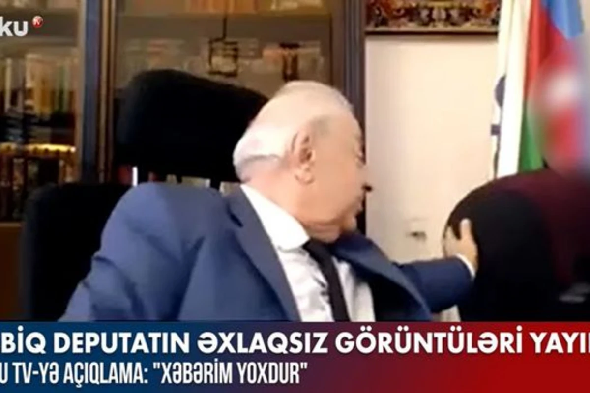 Əxlaqsız görüntüləri yayılan deputatdan AÇIQLAMA - VİDEO Əxlaqsız görüntüləri yayılan deputatdan AÇIQLAMA - VİDEO