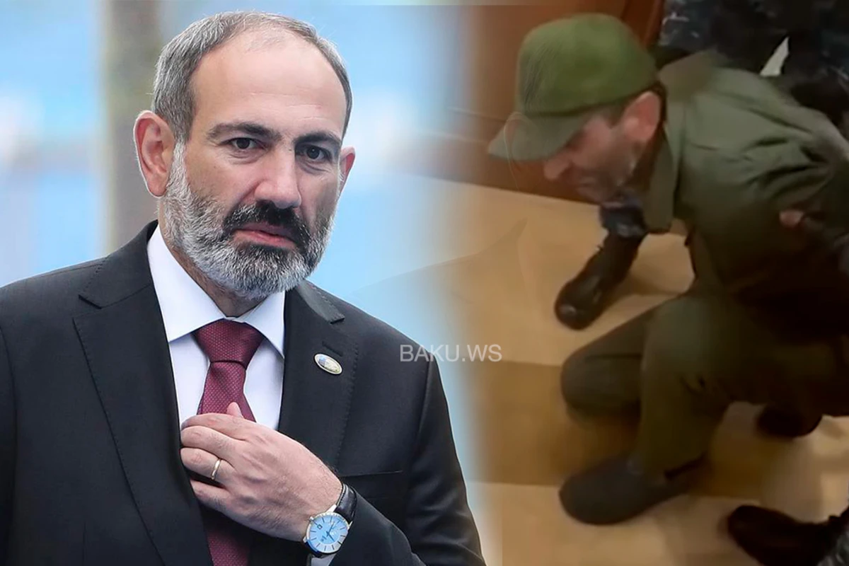 Paşinyanın Zəngəzur səfərindən sonra saxlanılan erməninin halı - VİDEO