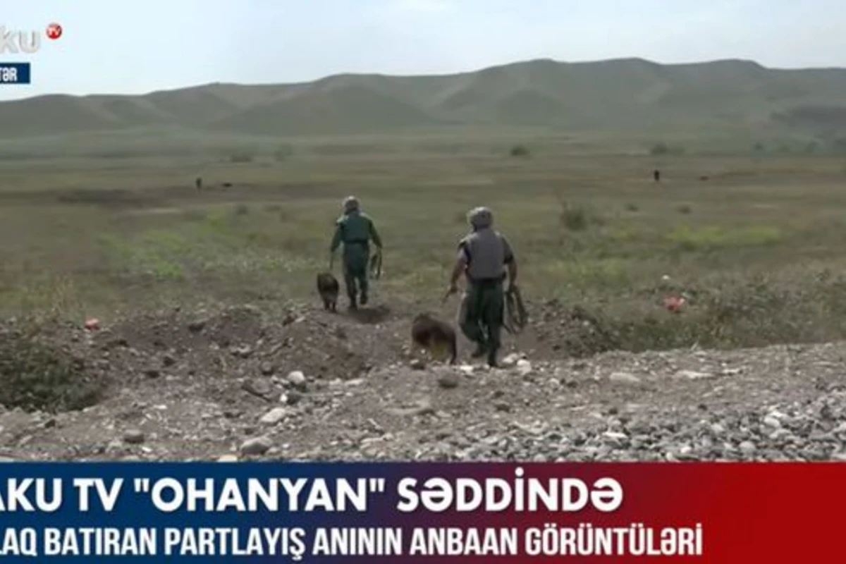 Qulaq batıran partlayışın anbaan görüntüləri – VİDEO Qulaq batıran partlayışın anbaan görüntüləri – VİDEO