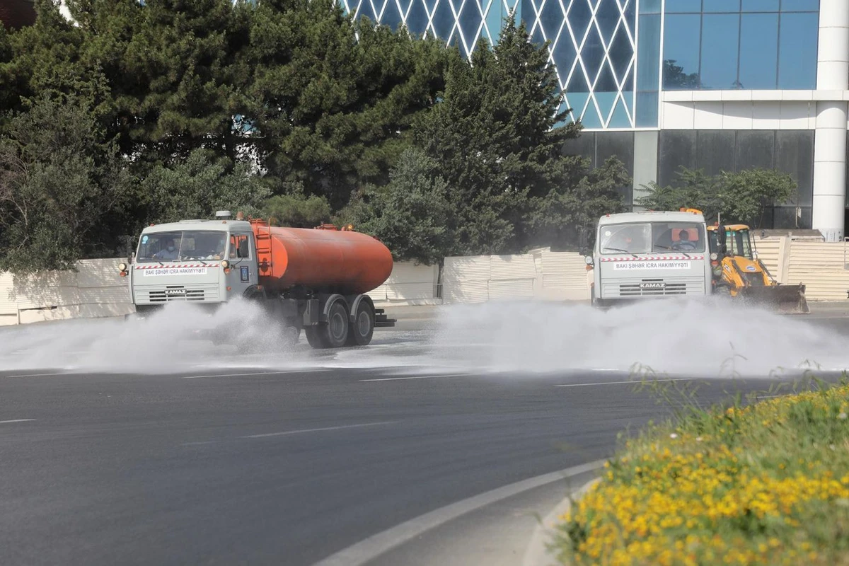 Bakıda dezinfeksiya olunan küçələrin sayı 550-ni ötdü