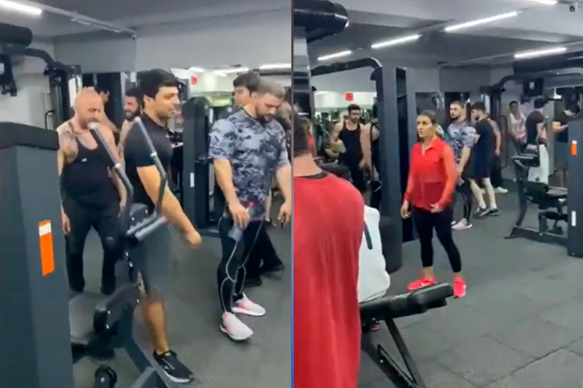 В Баку полиция накрыла спортзал, задержаны 56 человек - ВИДЕО