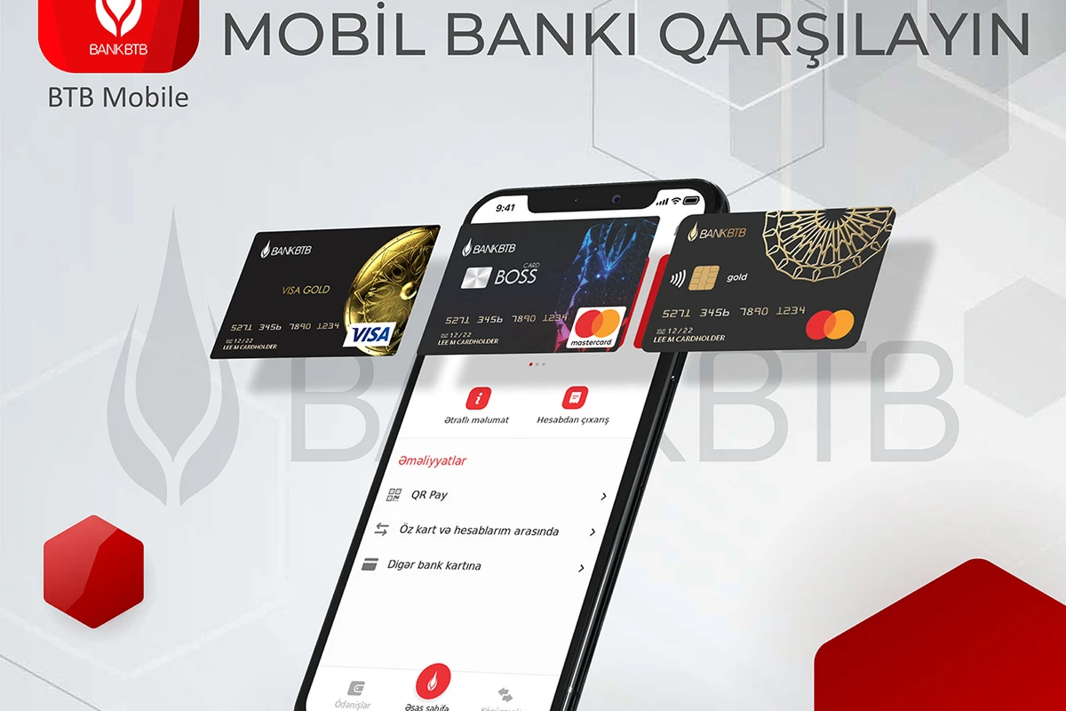Bank BTB tam yeni Mobil Bank tətbiqini müştərilərinə təqdim etdi! Bank BTB tam yeni Mobil Bank tətbiqini müştərilərinə təqdim etdi!