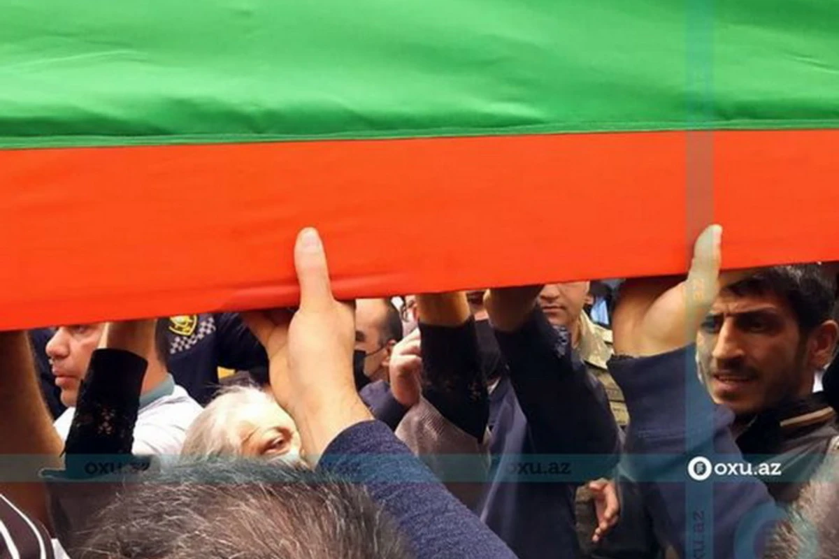 Azərbaycan ordusunun şəhid olan hərbi qulluqçusu dəfn edildi - FOTO