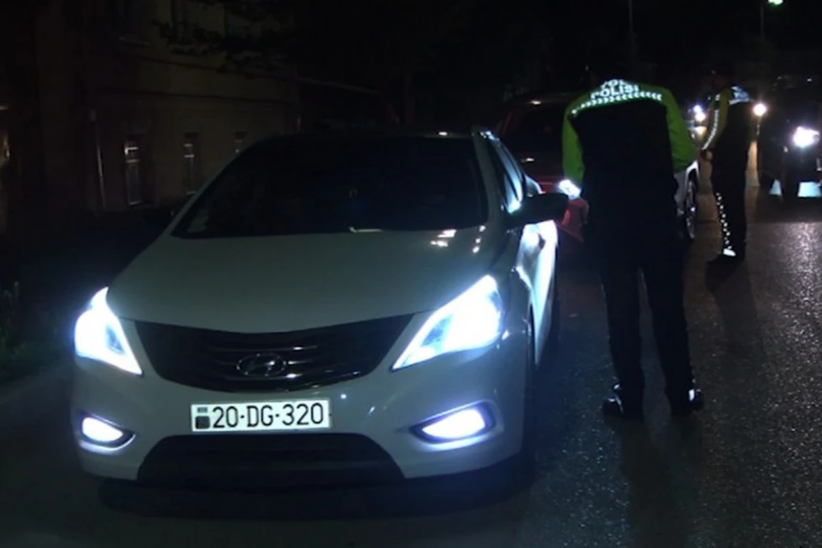 Gəncədə yol polisi reyd keçirdi - FOTO