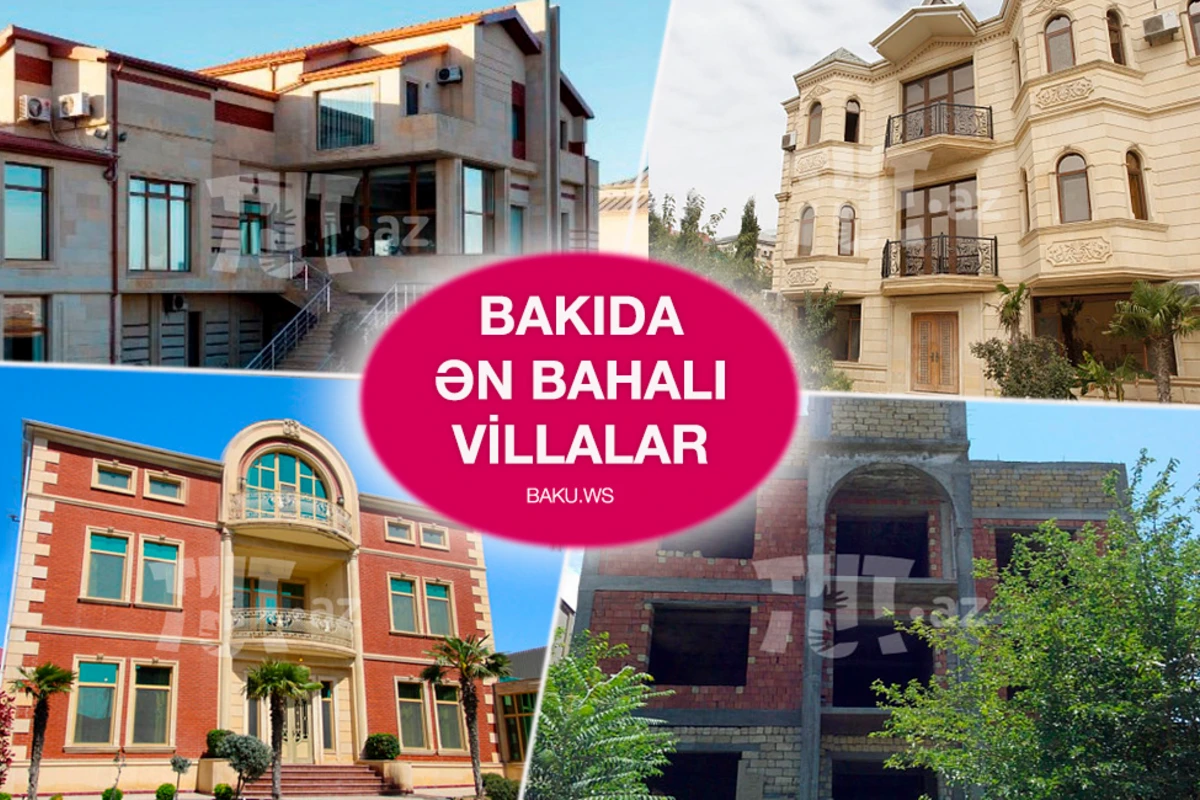 Bakıda fantastik qiymətə evlər: Onları bu qədər bahalı edən nədir? - FOTO/QİYMƏTLƏR