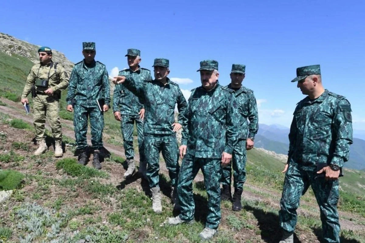 Ermənistanla sərhəddə növbəti hərbi hissə fəaliyyətə başlayıb - FOTO