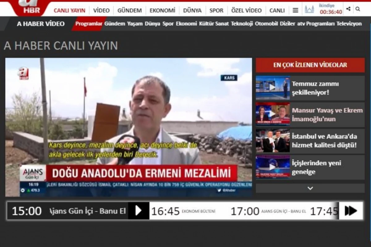 “A Haber” telekanalı: erməni quldurları Qarsda 360 türkü diri-diri yandırıblar “A Haber” telekanalı: erməni quldurları Qarsda 360 türkü diri-diri yandırıblar