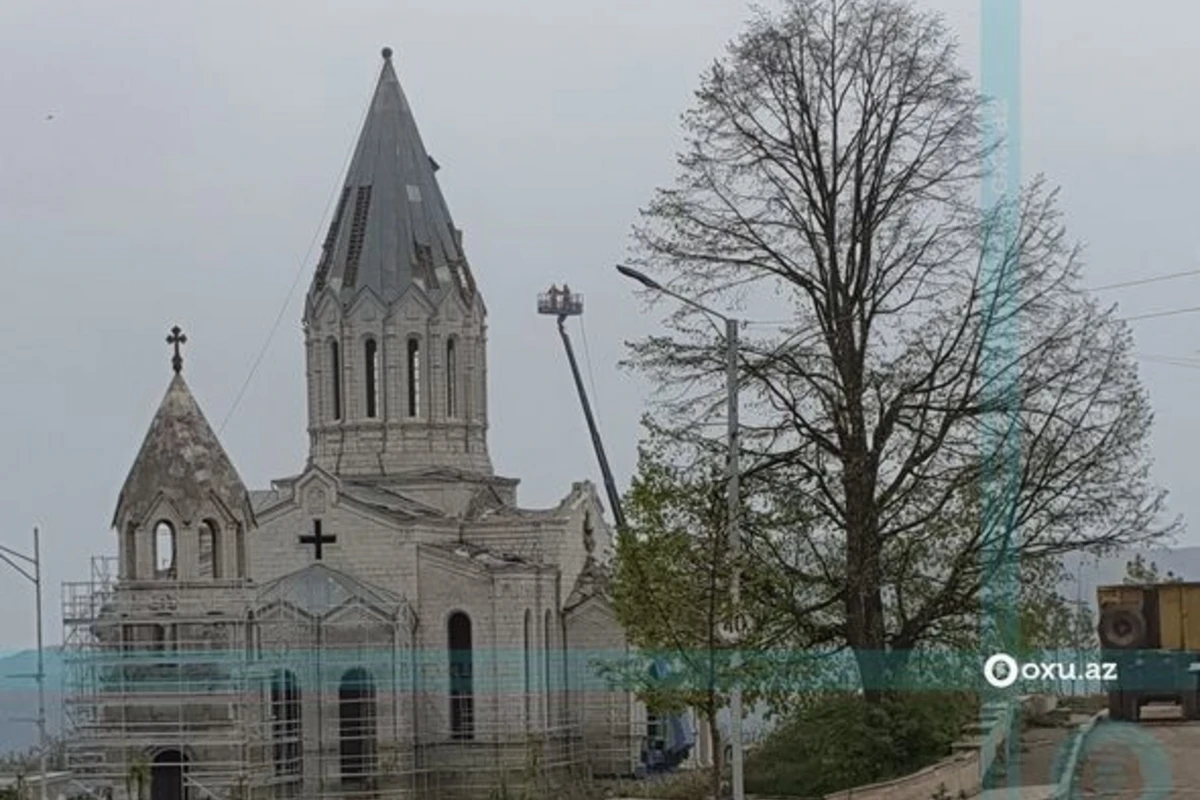 Nazirlikdən Qazançı kilsəsinin bərpası ilə bağlı AÇIQLAMA