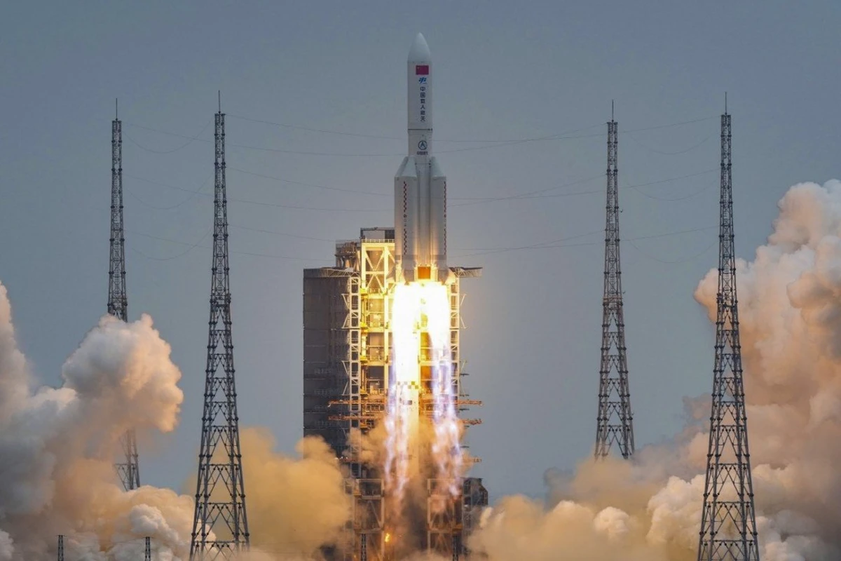 Çinin kosmik raketinin qalıqları bu əraziyə düşüb