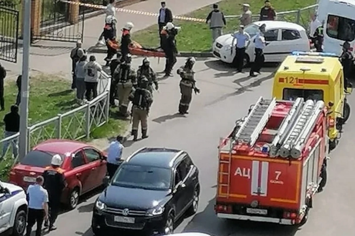 В казанской школе прогремел взрыв, учитель и 6 детей погибли