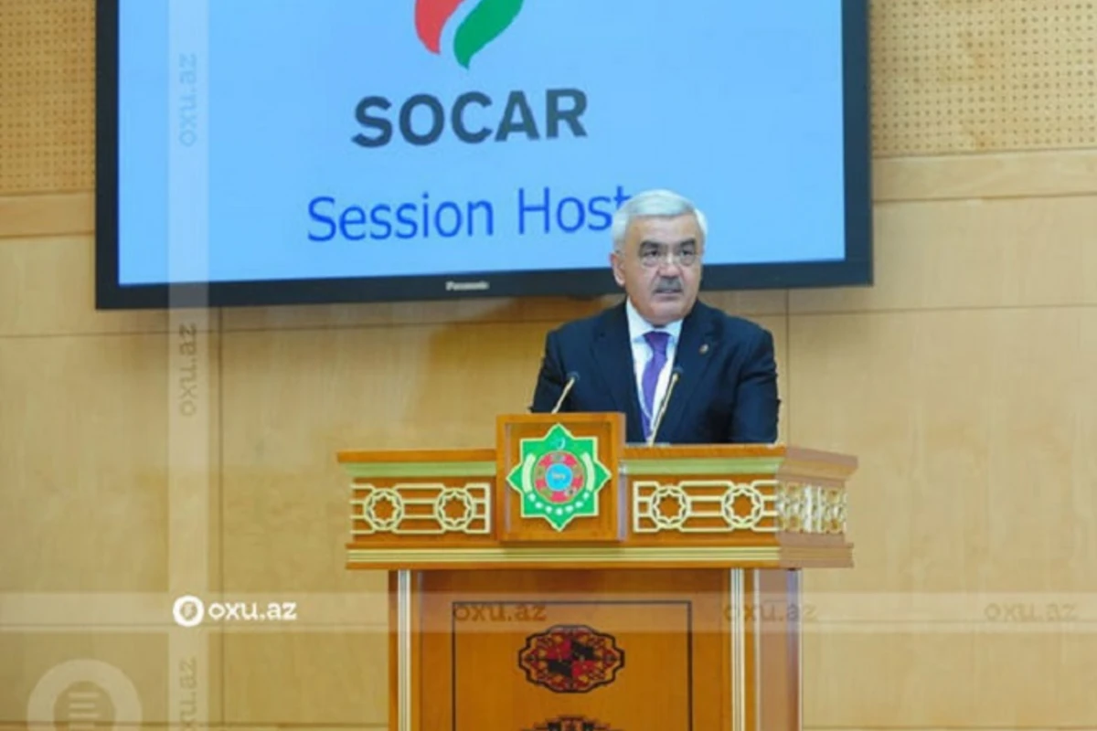 SOCAR prezidenti Türkmənistanda keçirilən beynəlxalq forumda çıxış etdi - FOTO SOCAR prezidenti Türkmənistanda keçirilən beynəlxalq forumda çıxış etdi - FOTO