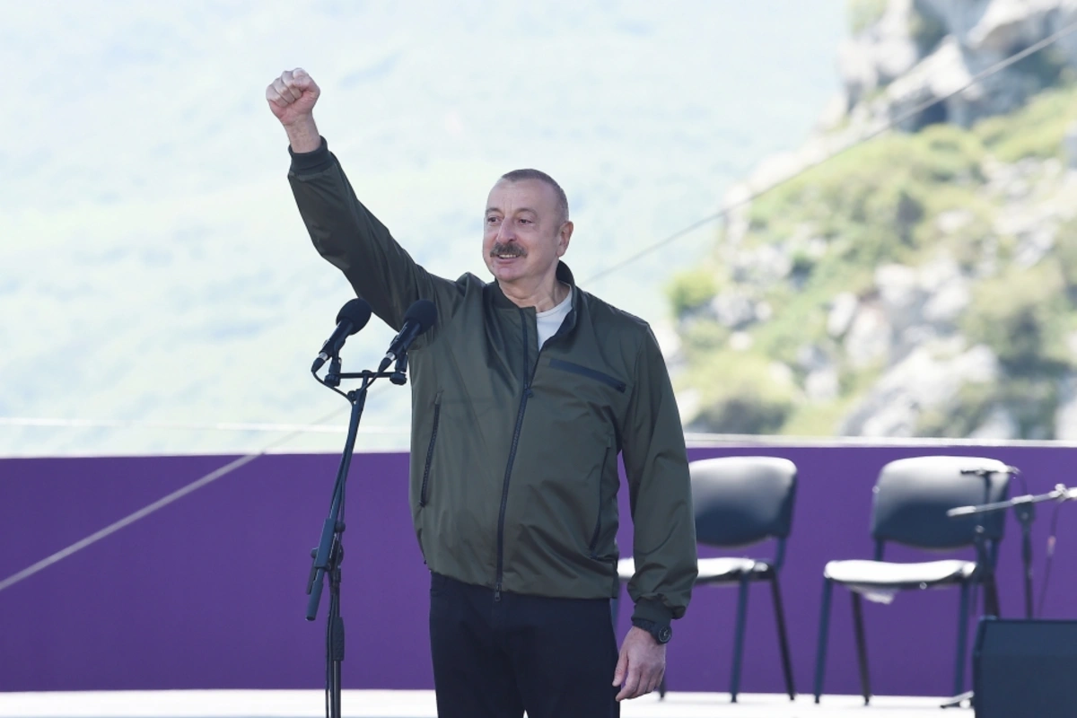 Prezident: Bu qədim Azərbaycan torpağında Azərbaycan xalqı bundan sonra əbədi yaşayacaq