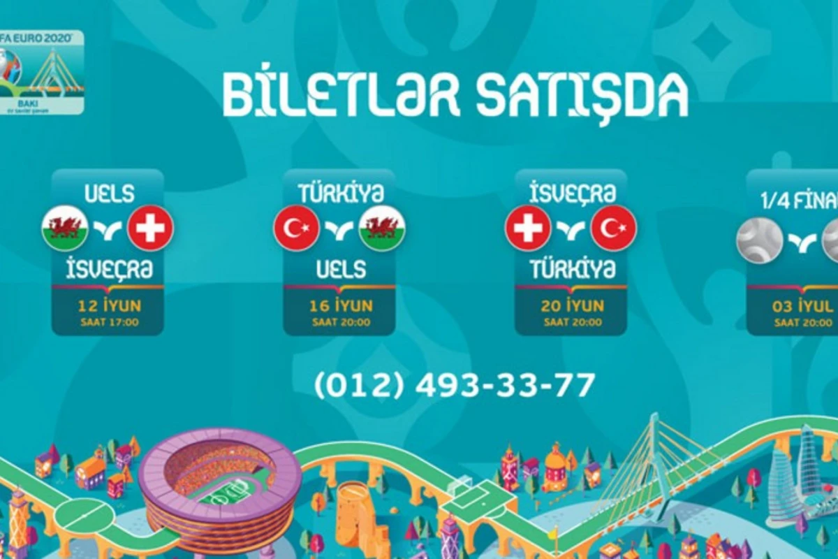 AVRO-2020: Bakıdakı oyunlar üçün biletlər satışa çıxarılır