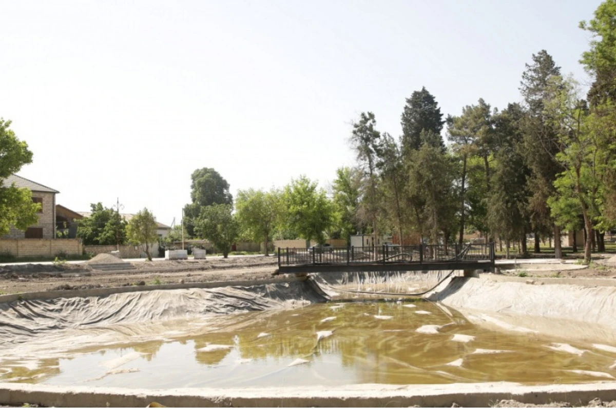 Daha bir Zəfər parkı inşa edilir - FOTO