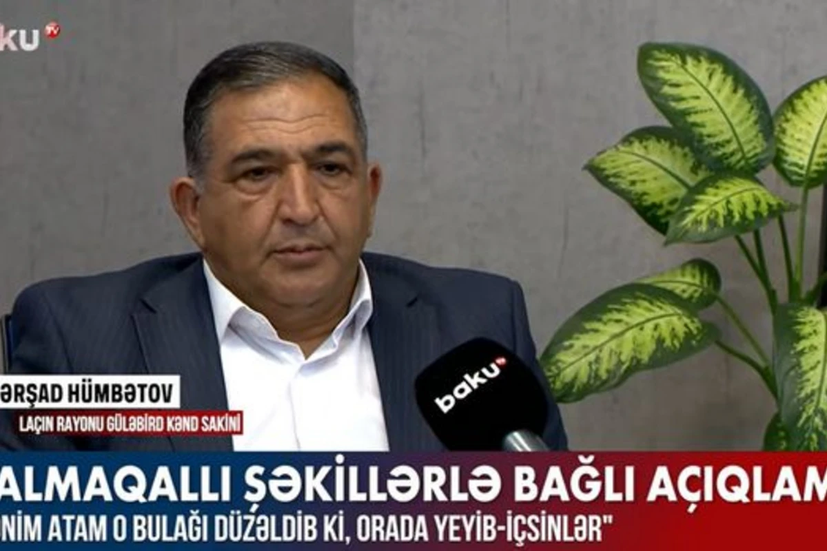 Laçında ətrafında içki məclisi qurulduğu iddia edilən bulağı salan şəxsin övladı danışdı - VİDEO
