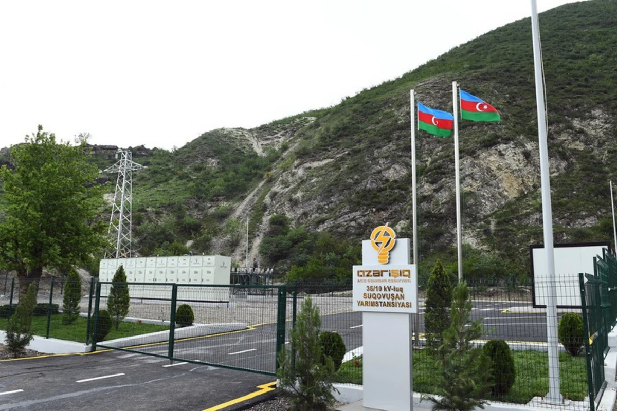 Suqovuşan elektrik enerjisi ilə təmin edildi - FOTO Suqovuşan elektrik enerjisi ilə təmin edildi - FOTO