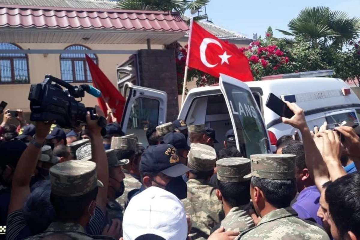 Şəhid Pərviz Nağıyev Tovuzda dəfn edildi - FOTO/ VİDEO