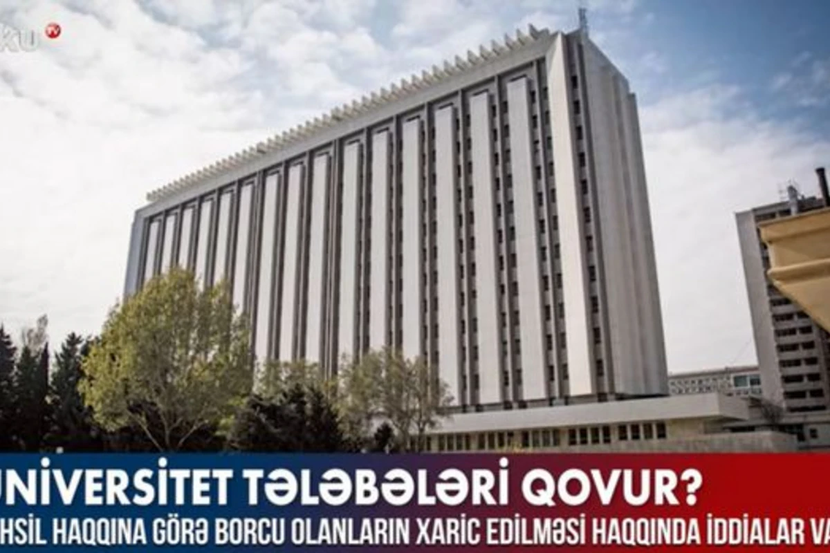 Tələbələr təhsil haqqına görə universitetdən qovulub? - VİDEO