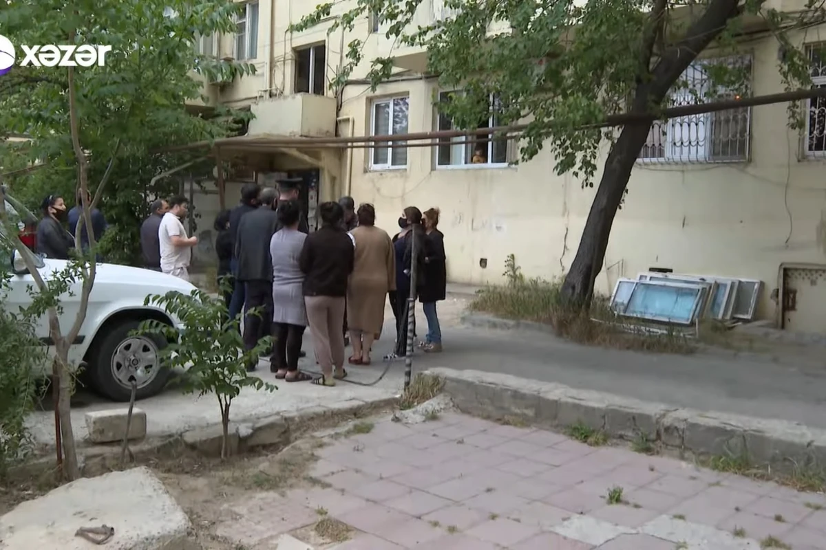 Bakıda bu ünvandakı yaşayış binası sökülür - sakinlər narazıdır - VİDEO