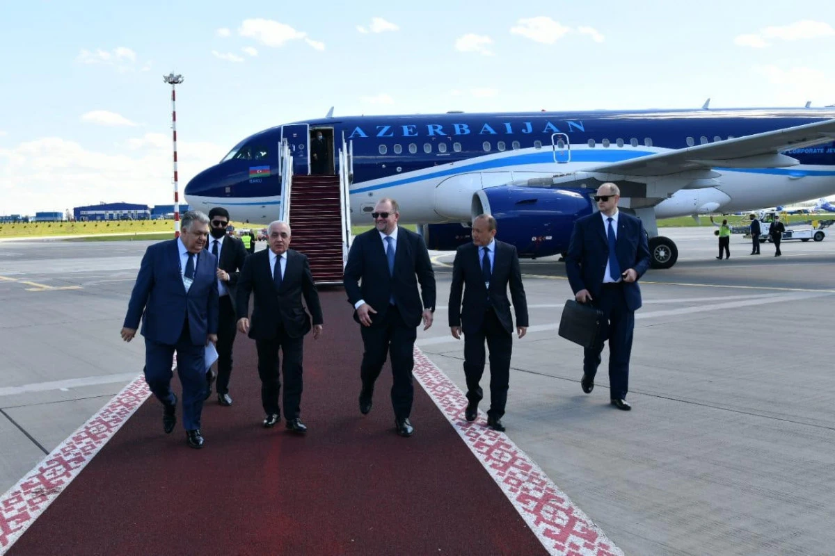 Али Асадов отбыл в Минск