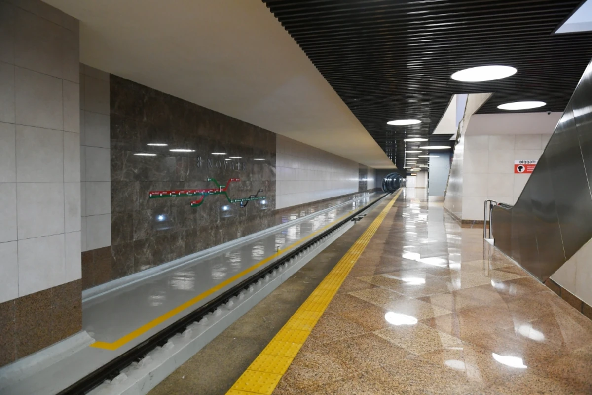 Metronun istifadəyə verilmiş “8 noyabr” stansiyası barədə ilk açıqlama