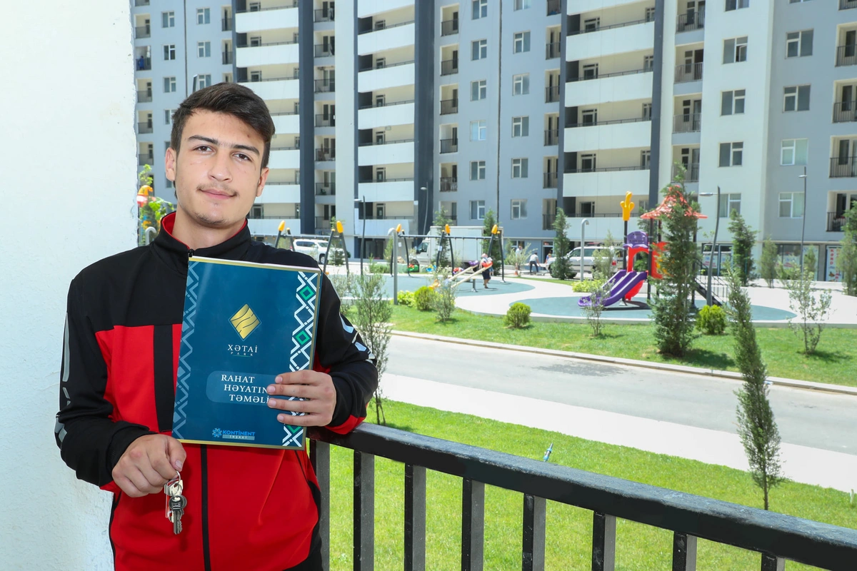Şəhid Nurlan Qurbanlının ailəsinə mənzil verildi - FOTO