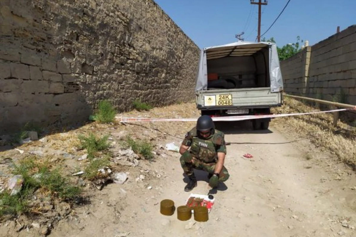Большое количество боеприпасов обнаружили в Баку - ВИДЕО